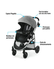Cargar imagen en el visor de la galería, Travel System Graco Modes Pramette 3en1